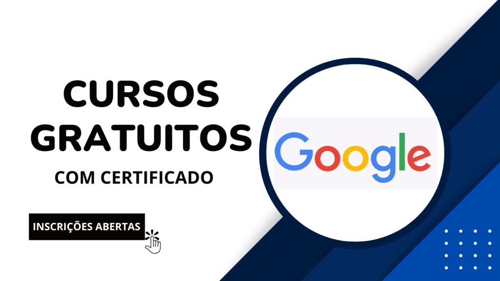 Cursos gratuitos do Google